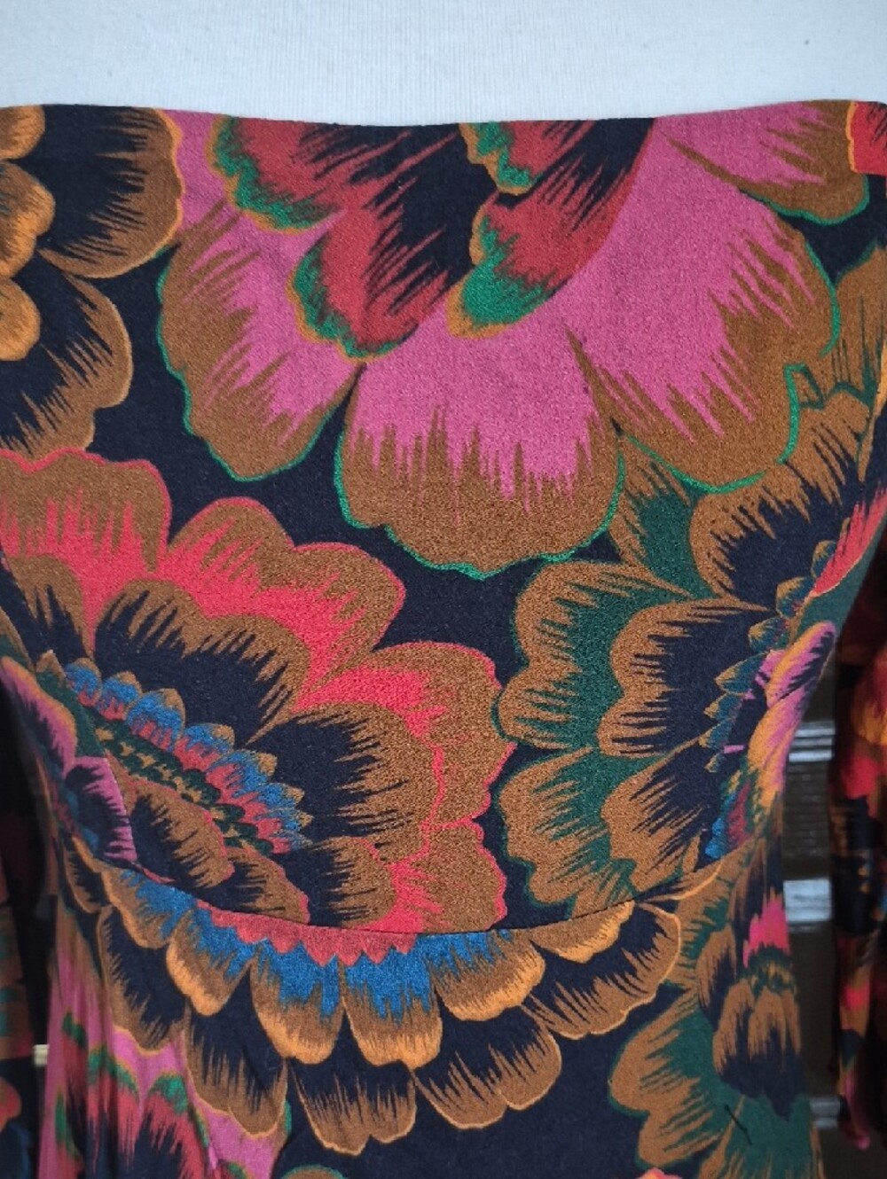 FARM Rio Multicolor Floral Square-Neck Dress - Picture 2 of 7